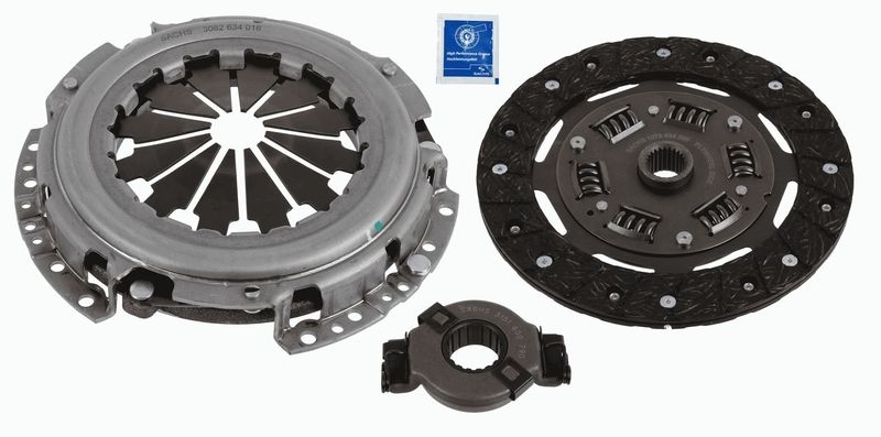 SACHS Clutch 3000 951 672 Clutch Kit VW,SEAT,Lupo (6X1, 6E1),POLO (6N2),Polo Schrägheck (6N1),Caddy II Kastenwagen (9K9A),Polo Classic (6V2)