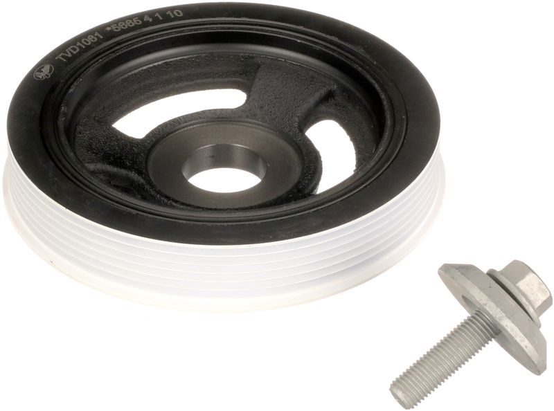 GATES Crankshaft Pulley OPEL,FORD,FIAT TVD1061A 0515T3,0515T3,9654961080 Belt Pulley, crankshaft 1690296,AV6Q6B319AA,AV6Q6B319AA,TVD1061,Y66211401