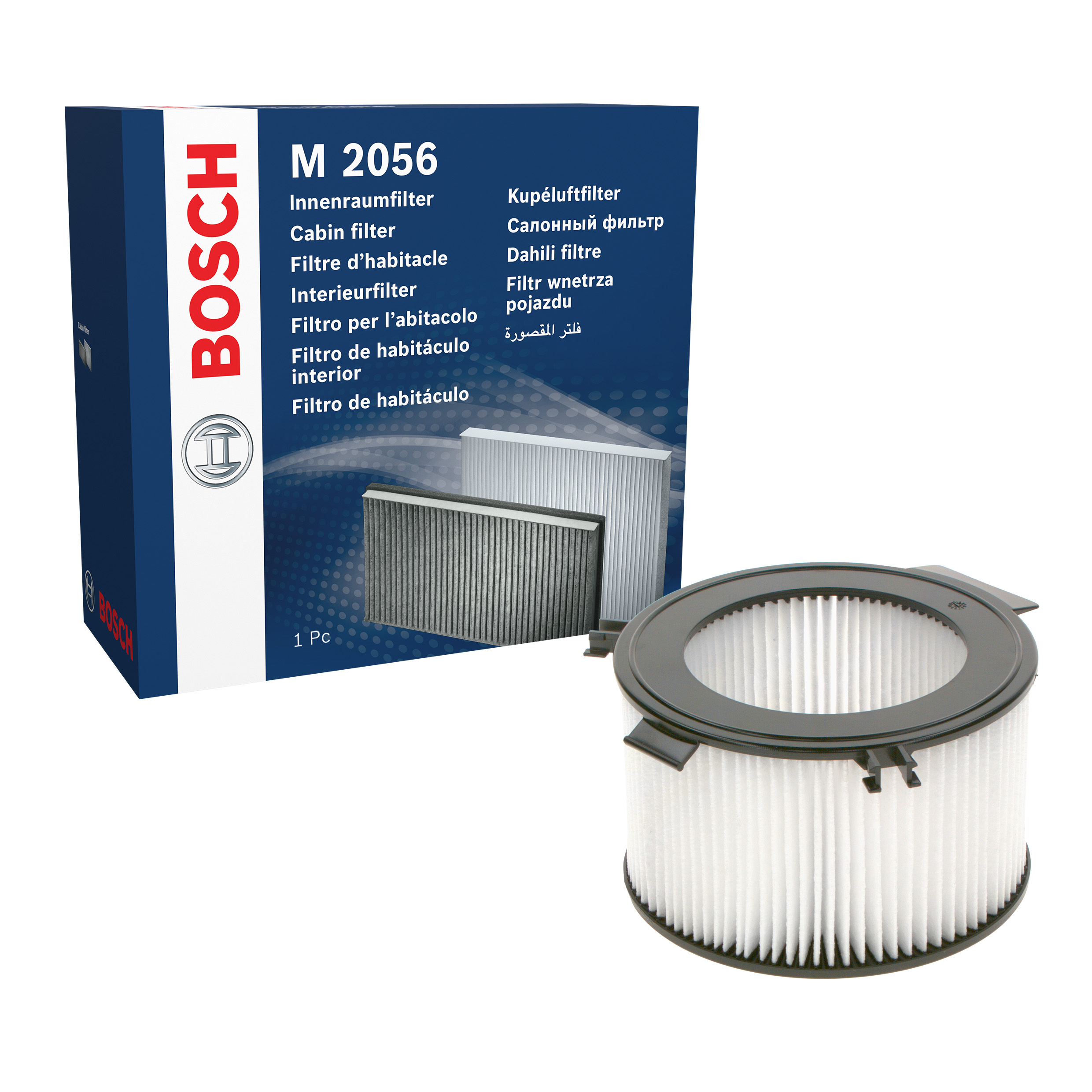 BOSCH Pollen filter Particulate Filter 1 987 432 056 Filter, interior air,Cabin filter VW,Transporter IV Bus (70B, 70C, 7DB, 7DK, 70J, 70K, 7DC, 7DJ)