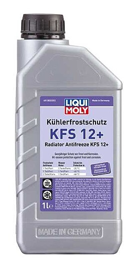 LIQUI MOLY Antifreeze Kühlerfrostschutz KFS 12+ red 21145  VW,AUDI,MERCEDES-BENZ,Golf IV Schrägheck (1J1),Golf V Schrägheck (1K1),POLO (9N_)