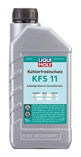 LIQUI MOLY Antifreeze Radiator Antifreeze KFS 11 green 21149  VW,AUDI,MERCEDES-BENZ,Transporter IV Bus (70B, 70C, 7DB, 7DK, 70J, 70K, 7DC, 7DJ)