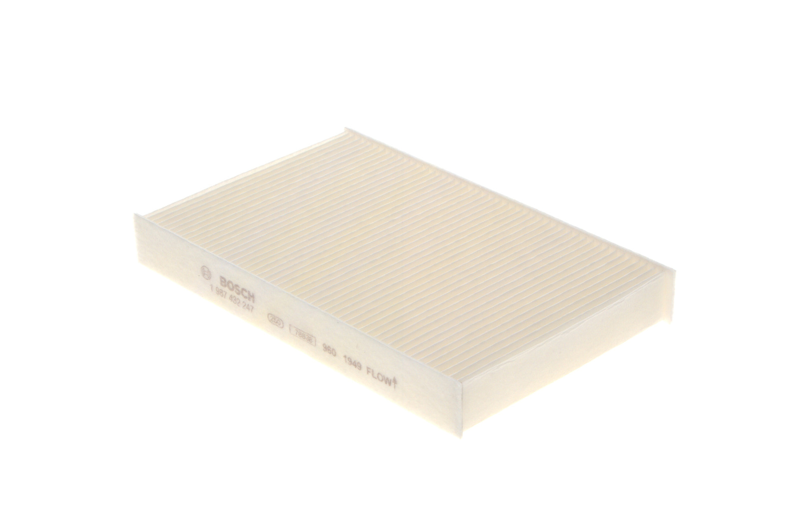 BOSCH Pollen filter Particulate Filter 1 987 432 247 Filter, interior air,Cabin filter RENAULT,NISSAN,Megane III Schrägheck (BZ0/1_),Fluence (L3_)