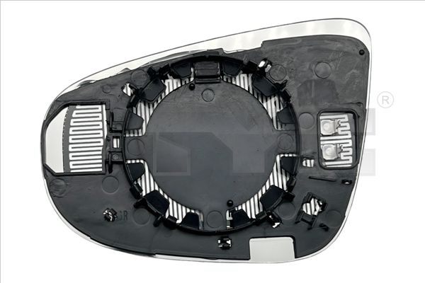 TYC Wing Mirror Glass VW 337-0171-1 5K0857522 Side Mirror Glass,Mirror Glass,Door Mirror Glass,Rear View Mirror Glass,Mirror Glass, outside mirror