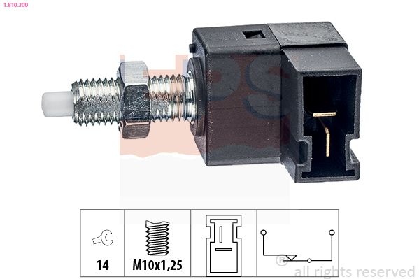 Eps Facet Bromsljuskontakt Made In Italy Oe Equivalent 1810300