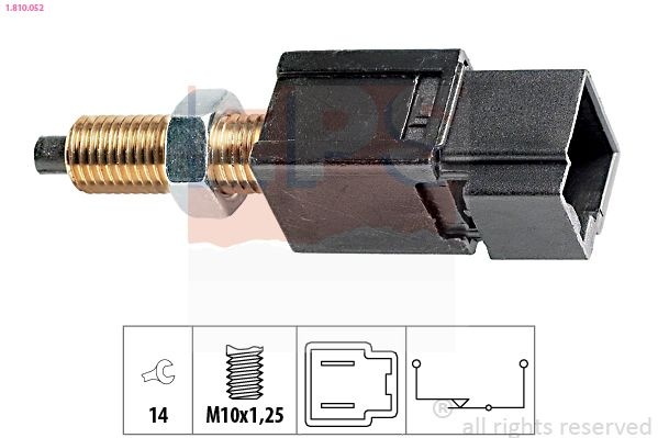 Eps Facet Bromsljuskontakt Made In Italy Oe Equivalent 1810052