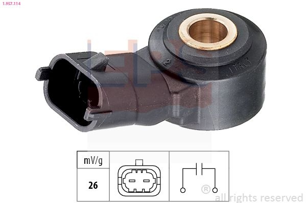 Knock Sensor Made In Italy - OE Equivalent 1957114 EPS Facet