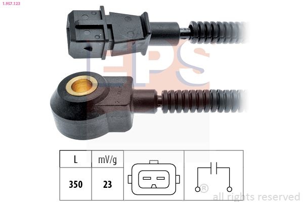 Knock Sensor Made In Italy - OE Equivalent 1957123 EPS Facet