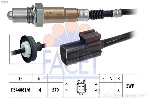 Lambda Sensor Made in Italy - OE Equivalent