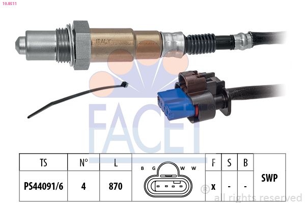 Lambda Sensor Made in Italy - OE Equivalent