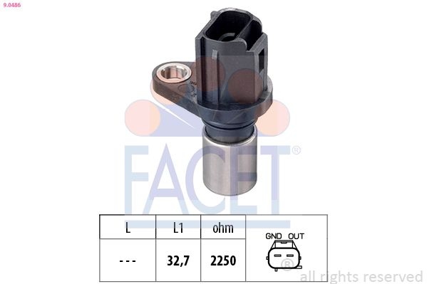 Sensor, camshaft position Made in Italy - OE Equivalent