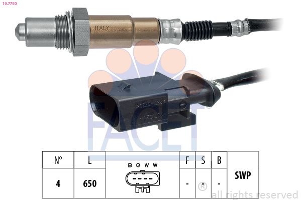 Lambda Sensor Made in Italy - OE Equivalent