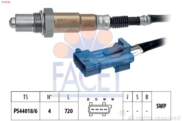 Lambda Sensor Made in Italy - OE Equivalent