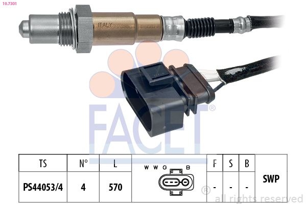 Lambda Sensor Made in Italy - OE Equivalent