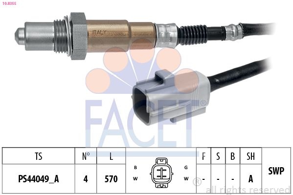 Lambda Sensor Made in Italy - OE Equivalent