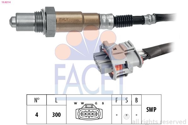 Lambda Sensor Made in Italy - OE Equivalent