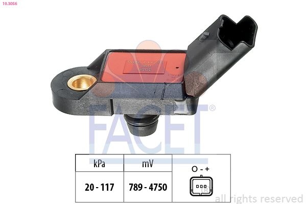 Pressure Sensor, brake booster Made in Italy - OE Equivalent