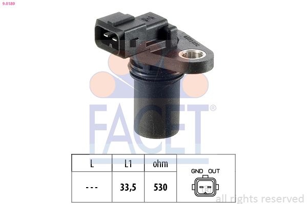 Sensor, Camshaft Position Made In Italy - OE Equivalent