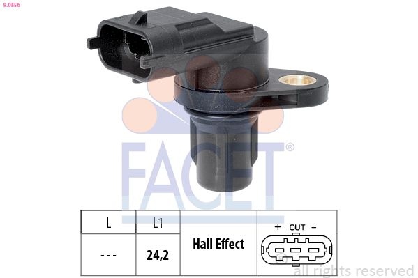 Sensor, camshaft position Made in Italy - OE Equivalent