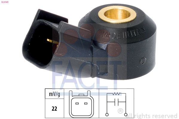 Knock Sensor Made in Italy - OE Equivalent