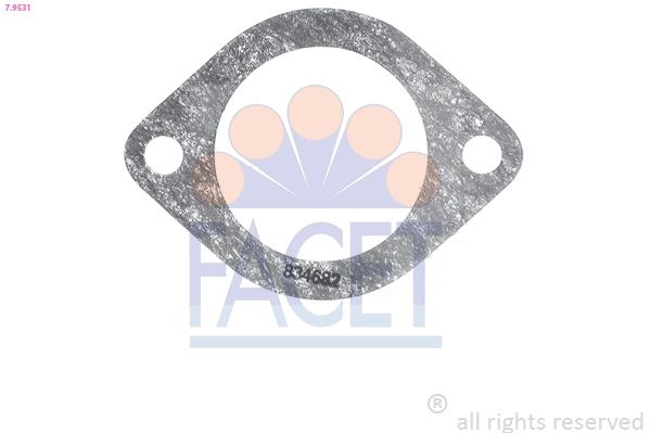 Gasket, thermostat Made in Italy - OE Equivalent 7.9531 Facet