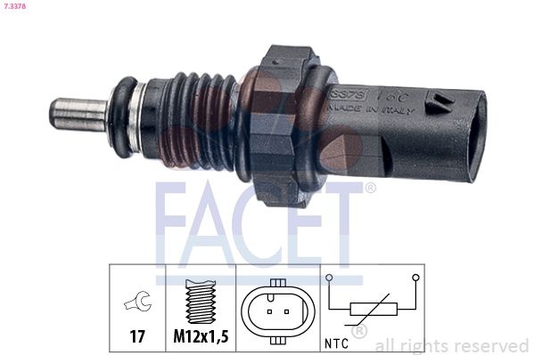 Sensor, fuel temperature Made in Italy - OE Equivalent