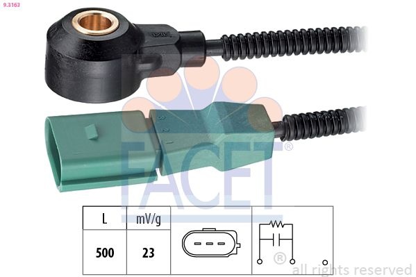 Knock Sensor Made in Italy - OE Equivalent