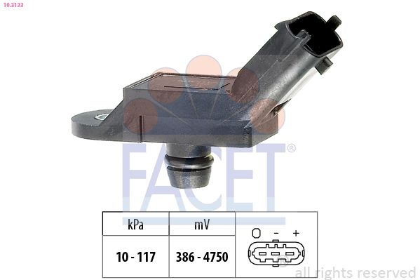 Alfa Romeo Air Pressure Sensor Height Adaptation Made In Italy - Oe Equivalent