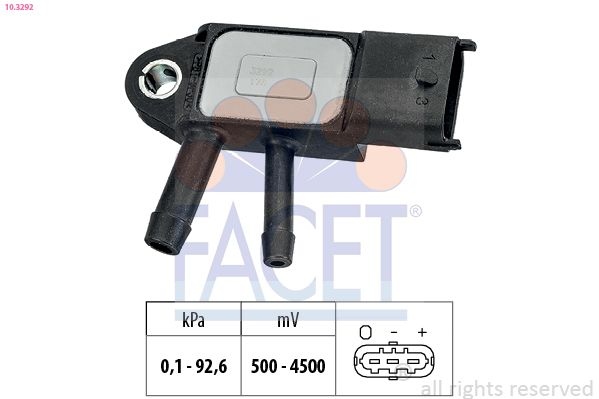 Air Pressure Sensor, height adaptation Made in Italy - OE Equivalent