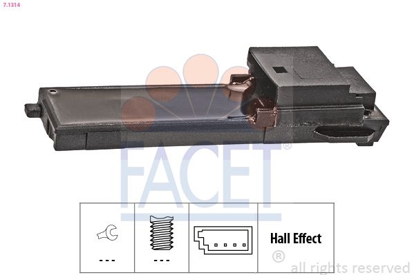 Switch, clutch control (cruise control) Made in Italy - OE Equivalent