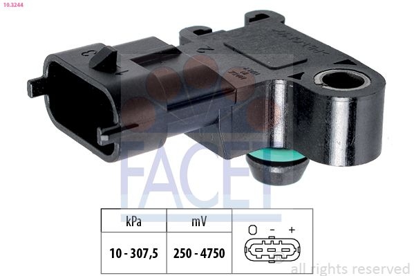 Air Pressure Sensor, height adaptation Made in Italy - OE Equivalent