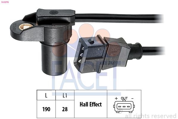 Sensor, camshaft position Made in Italy - OE Equivalent