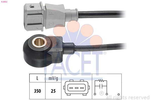 Knock Sensor Made in Italy - OE Equivalent