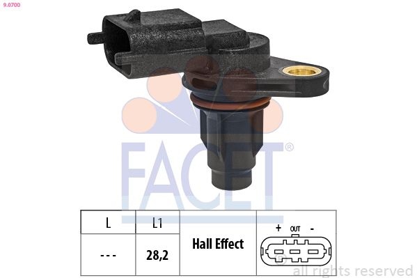 Sensor, camshaft position Made in Italy - OE Equivalent