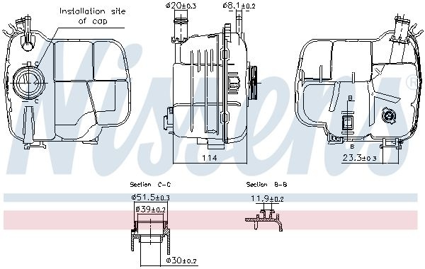 Expansion tank, Coolant