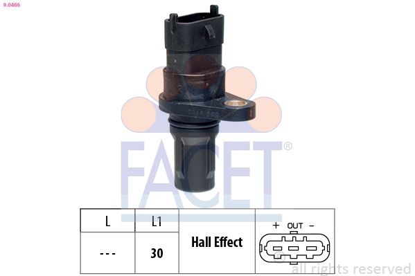 Sensor, camshaft position Made in Italy - OE Equivalent