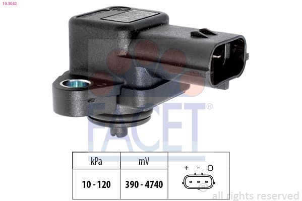 Fiat Air Pressure Sensor Height Adaptation Made In Italy - Oe Equivalent