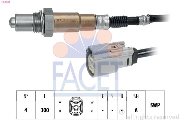 Lambda Sensor Made in Italy - OE Equivalent