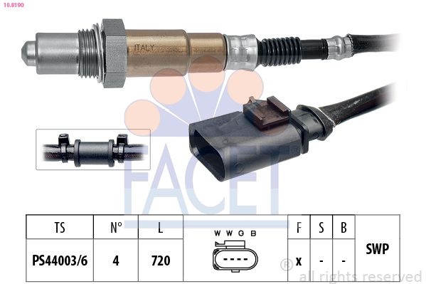 Lambda Sensor Made in Italy - OE Equivalent