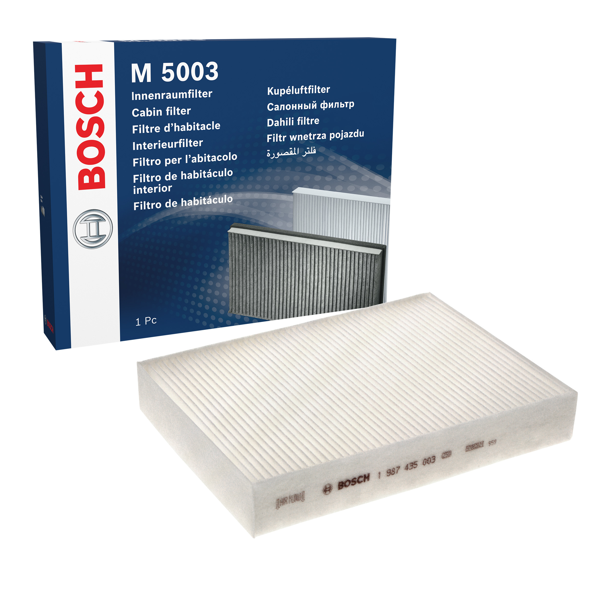 BOSCH Pollen filter Particulate Filter 1 987 435 003 Filter, interior air,Cabin filter BMW,ALPINA,1 Schrägheck (F20),3 Touring (F31)