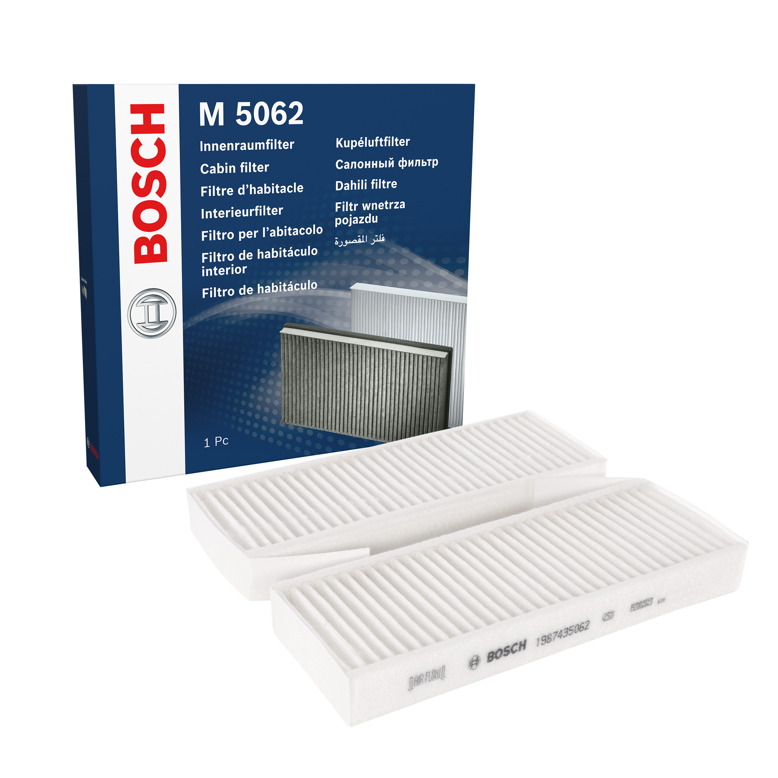 BOSCH Pollen filter Particulate Filter 1 987 435 062 Filter, interior air,Cabin filter OPEL,PEUGEOT,DS,Astra L Schrägheck (C02),Astra L Sports Tourer