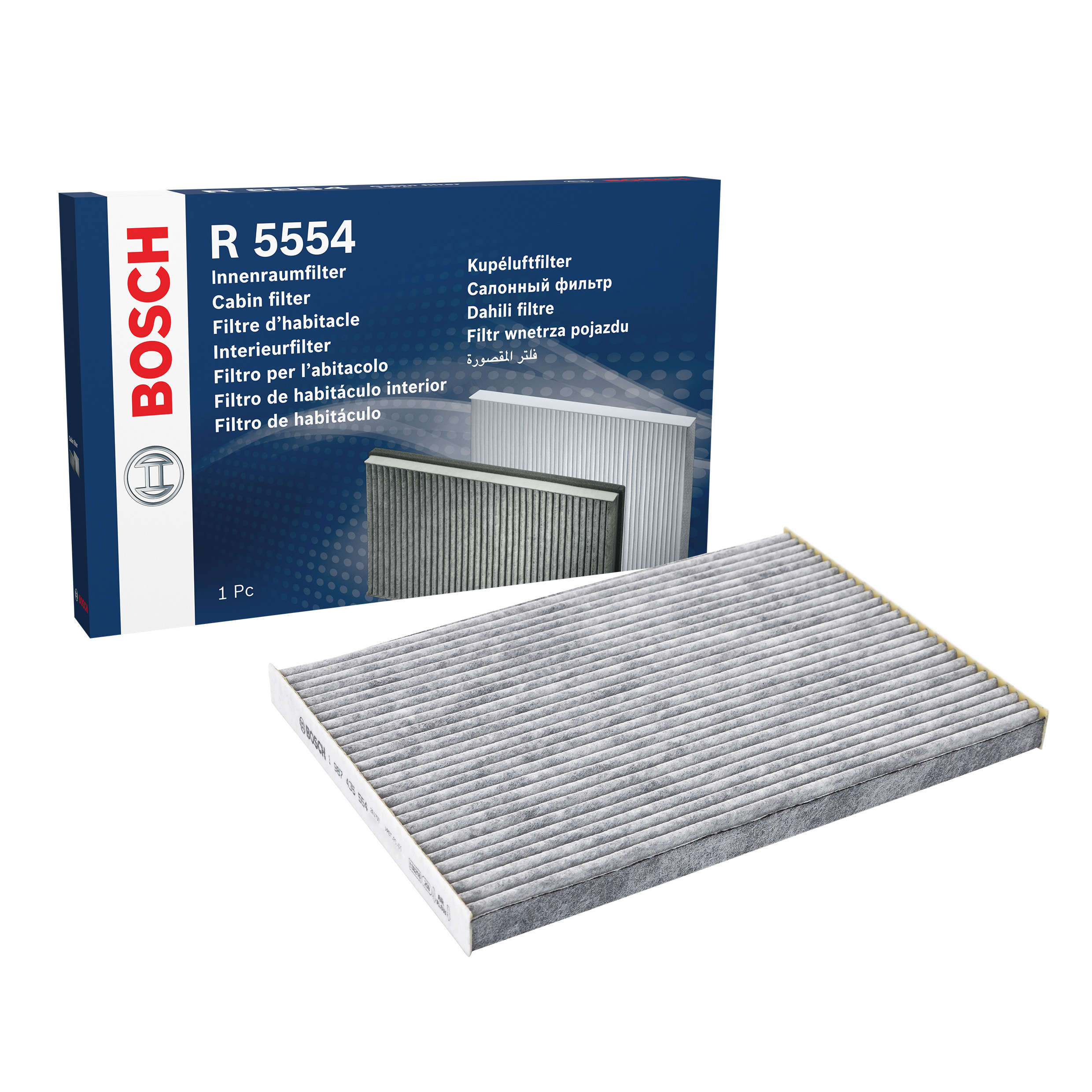 BOSCH Pollen filter Activated Carbon Filter 1 987 435 554 Filter, interior air,Cabin filter NISSAN,Qashqai / Qashqai +2 I (J10, NJ10),X-TRAIL (T31)