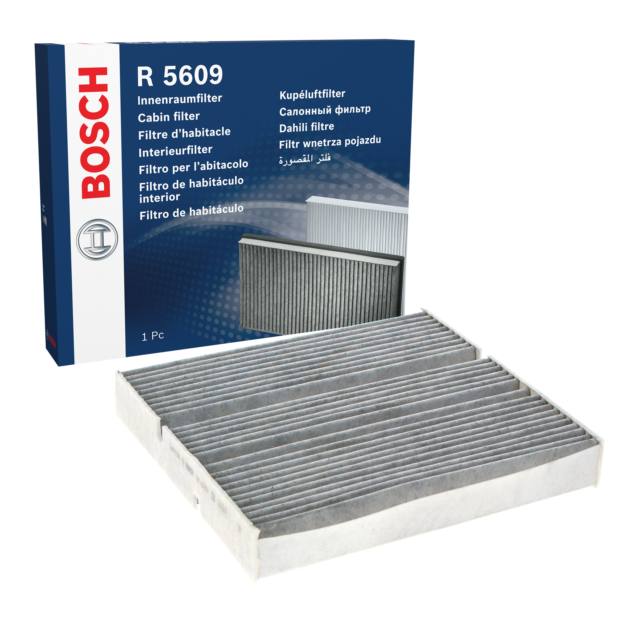 BOSCH Pollen filter Activated Carbon Filter 1 987 435 609 Filter, interior air,Cabin filter MERCEDES-BENZ,A-Klasse (W177),B-Klasse (W247)