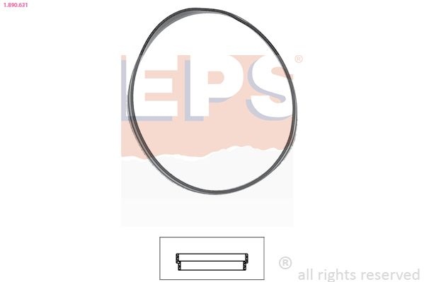 EPS Gaskets Made in Italy - OE Equivalent 1.890.631 Gasket, thermostat BMW,3 Limousine (E46),3 Touring (E46),3 Cabrio (E36),3 Coupe (E46)
