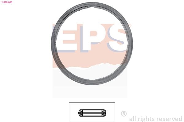EPS Gaskets Made in Italy - OE Equivalent 1.890.600 Gasket, thermostat FIAT,PEUGEOT,TOYOTA,DUCATO Kasten (290),DUCATO Panorama (290)