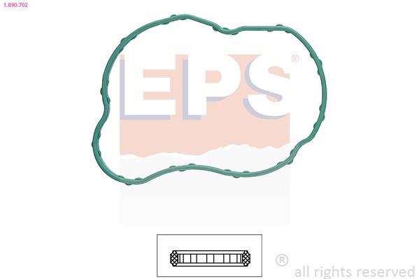 EPS Gaskets Made in Italy - OE Equivalent 1.890.702 Gasket, thermostat BMW,3 Touring (E91),3 Limousine (E90),5 Touring (F11),5 Limousine (F10)