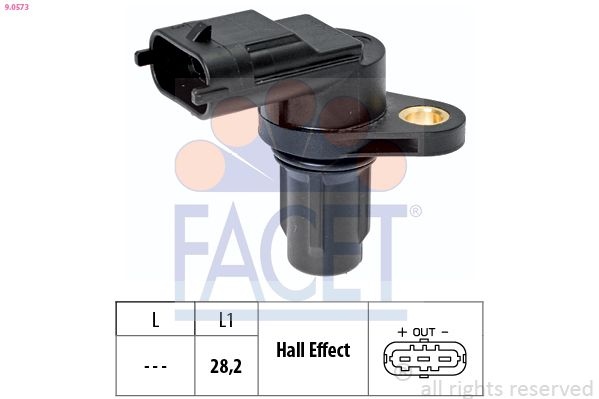 Sensor, camshaft position Made in Italy - OE Equivalent