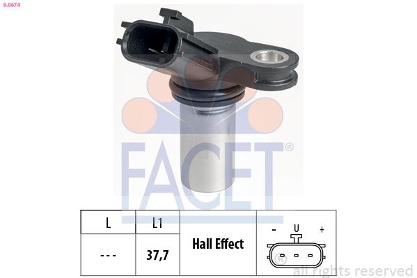 Sensor, camshaft position Made in Italy - OE Equivalent