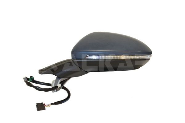 ALKAR Wing mirror VW 6139138 5G0857521,5G0857537CGRU,5G0857537EGRU Outside mirror,Side mirror,Door mirror,Side view mirror,Offside wing mirror