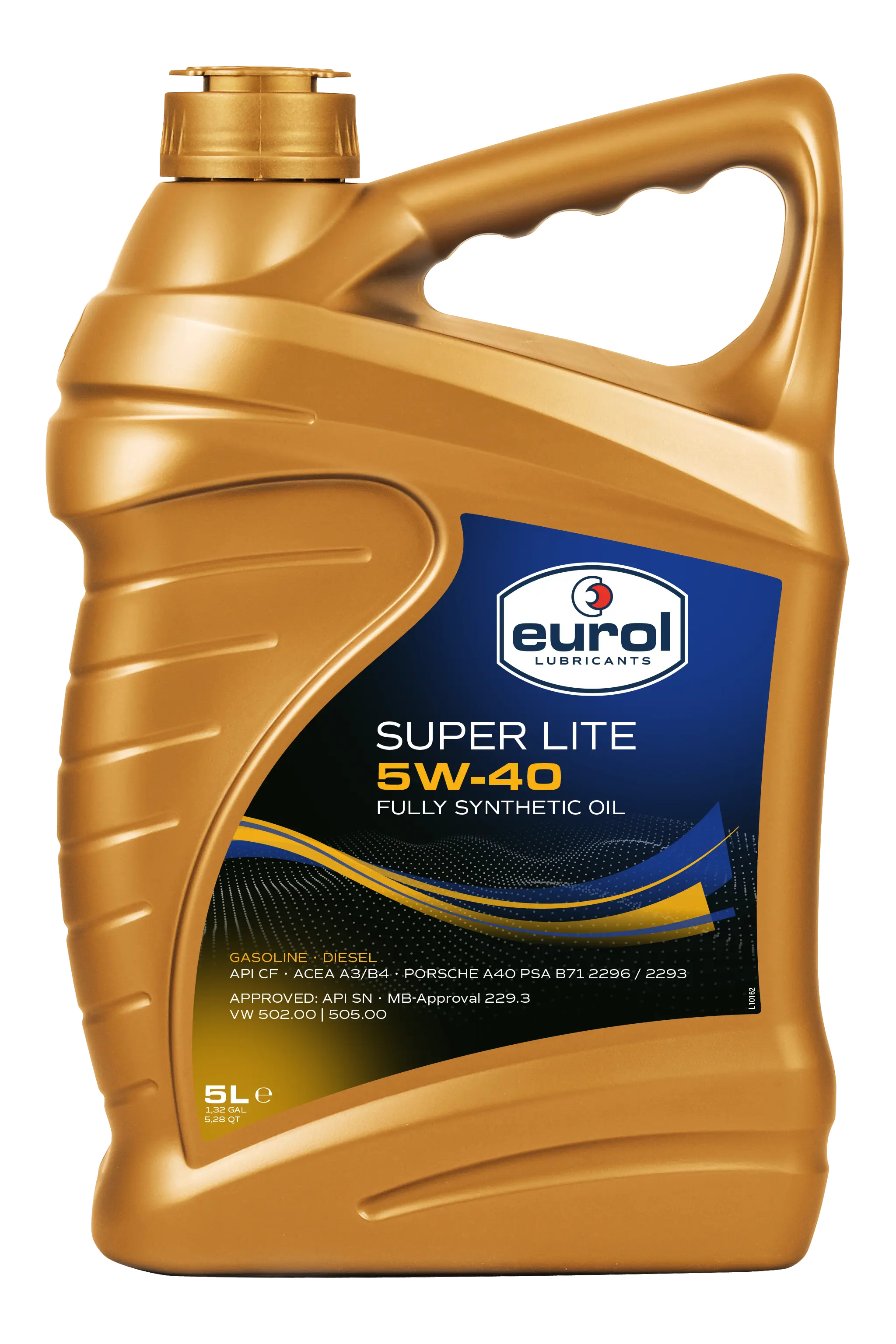 Eurol Super Lite 5W40 A3/B4 5L engine oil Engine oil