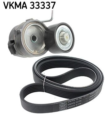 SKF V-ribbed belt set OPEL,PEUGEOT,CITROËN VKMA 33337 030145933R,030145933T,03L903137 03L903137T,1611278780,1611426280,1621267280,5750K8,5750PQ,5750TE
